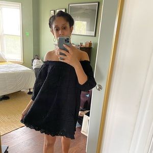 Zara Off-the-shoulder Dress